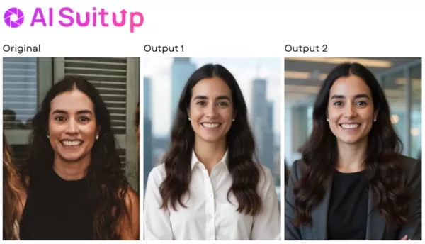 AI headshot from AI Suitup