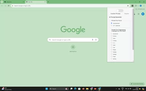 AI Prompt Master - Chrome Extension