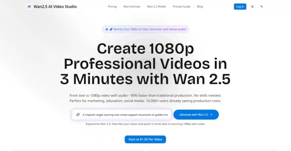 Wan 2.5 AI Video Studio