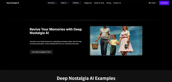 Deep Nostalgia