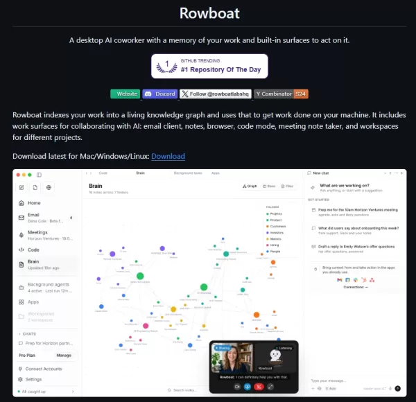 O assistente de IA para desktop Rowboat elimina a ansiedade em relação à nuvem e redefine seu espaço de trabalho