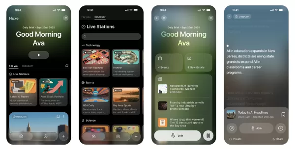 Huxe: la nueva aplicación de los ex desarrolladores de NotebookLM utiliza el audio para agilizar las noticias y la investigación