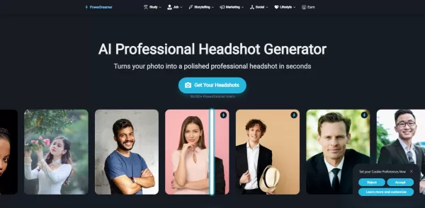 PowerDreamer AI Headshot Generator