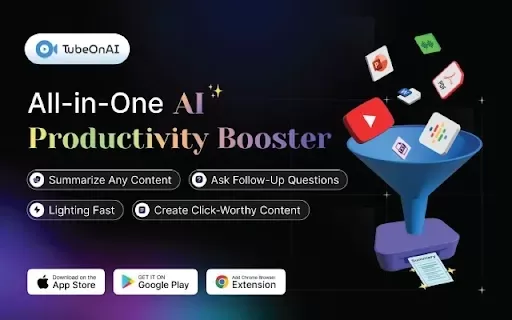 TubeOnAI - Best AI Summarizer