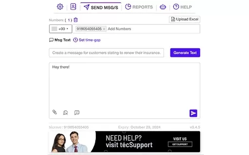 Free Bulk Sender for WA Messenger ⚡️ by AI