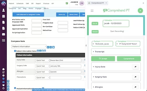 Comprehend PT - Chrome Extension