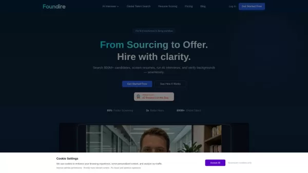 Foundire - AI-Powered Recruitment Platform