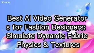 Die besten KI-Videogeneratoren für Modedesigner: Dynamische Stoffphysik und Texturen simulieren
