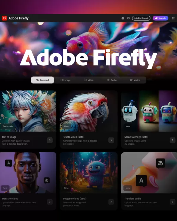 Adobe tiết lộ các tùy chọn đăng ký cho Firefly AI