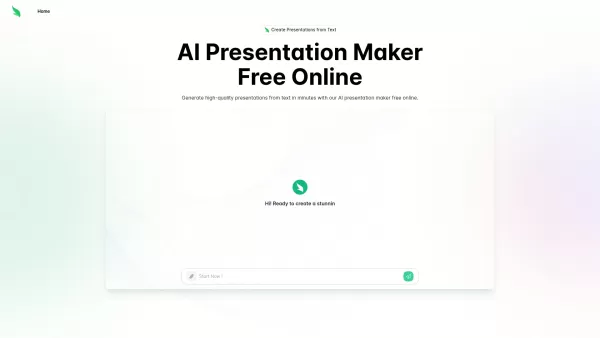 AI Presentation Maker