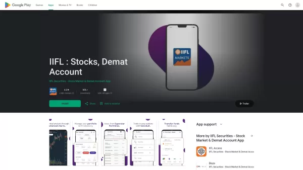IIFL : Stocks, Demat Account