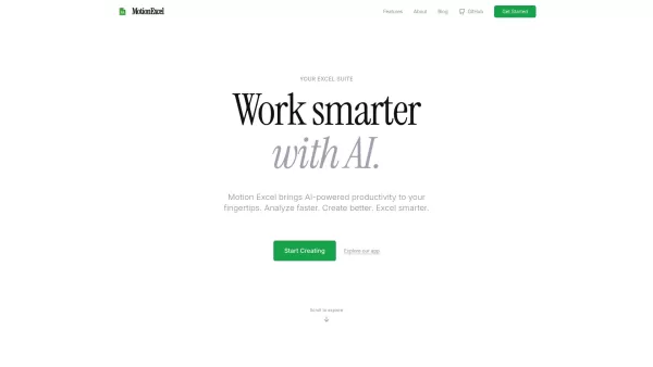 MotionExcel