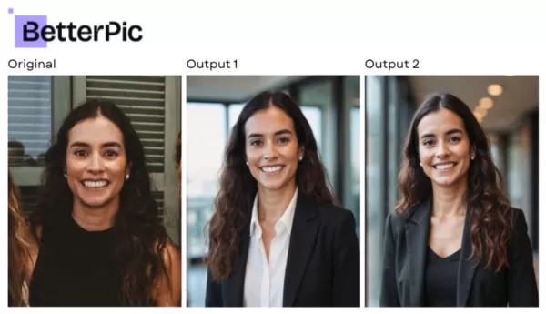 AI headshot from BetterPic
