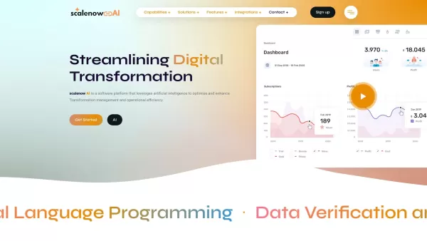 scalenowai - Streamlining Transformation