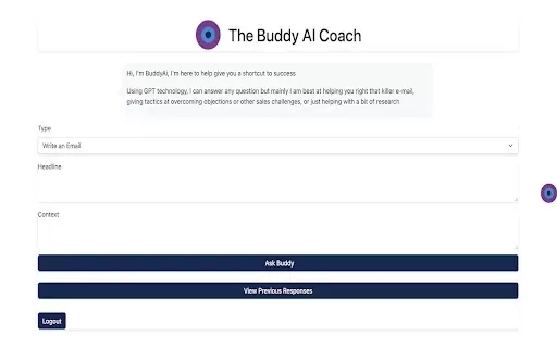 BuddyCRM Sales Coach