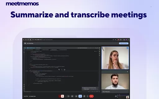MeetMemos - Chrome Extension
