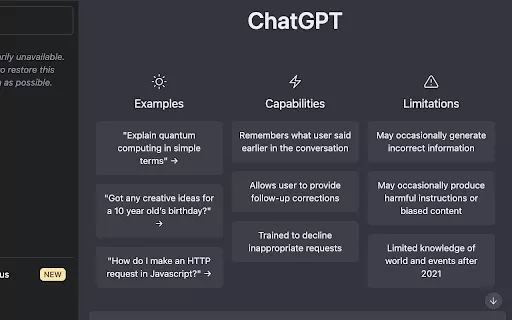 OpenAI Chat Mini - Chrome Extension