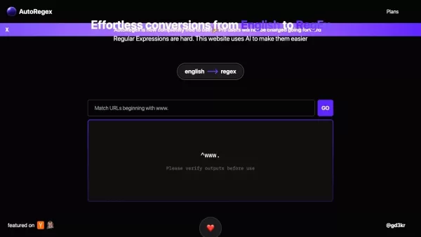 AutoRegex