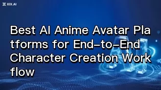 Best AI Anime Avatar Platforms for End-to-End Character Creation Workflow