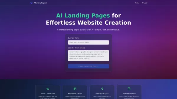 AI LandingPage
