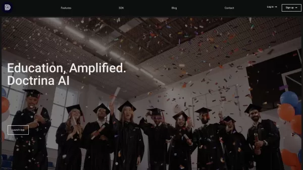 Doctrina AI Website