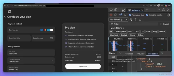 OpenAIが月額100ドルのミドルクラス向けChatGPT Pro Liteを開発中と報じられる
