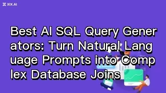 Os melhores geradores de consultas SQL com IA: transforme instruções em linguagem natural em junções complexas de bancos de dados