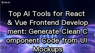 Die besten KI-Tools für die Frontend-Entwicklung mit React und Vue: Erstellen Sie sauberen Komponentencode aus UI-Mockups