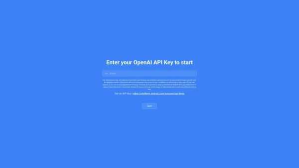 OpenAI API Key
