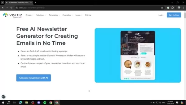Effortless AI Newsletter Creation: A Visme Tutorial