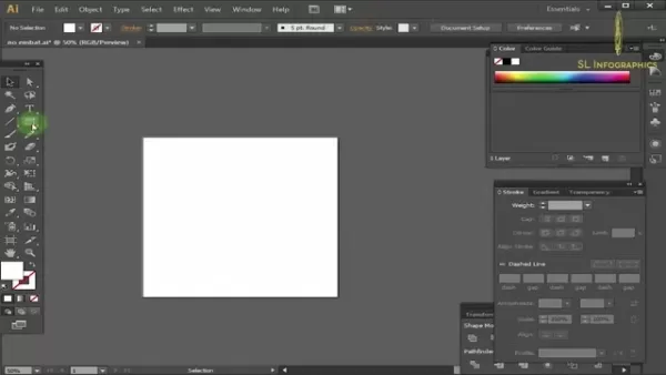 Adobe Illustratorの基本的な形状とツール