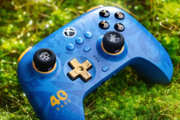 Rare fans will spot the Easter eggs on this controller.