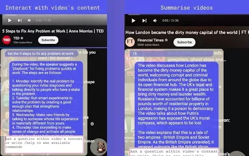 Owlie Youtube assistant