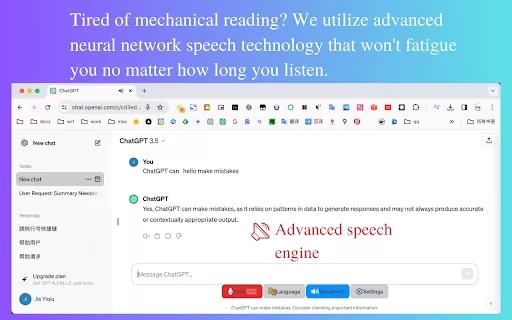 ChatGPT Voice Master - Chrome Extension