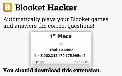 Blooket Hacker
