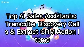 Los mejores asistentes de ventas con IA: transcriben las llamadas de prospección y extraen las acciones pendientes para el CRM