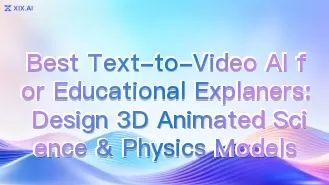 La mejor IA de «texto a vídeo» para vídeos explicativos educativos: diseña modelos animados en 3D de ciencias y física