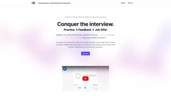 Real Mock Interviews