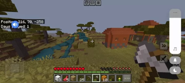 Minecraft villager trading interface
