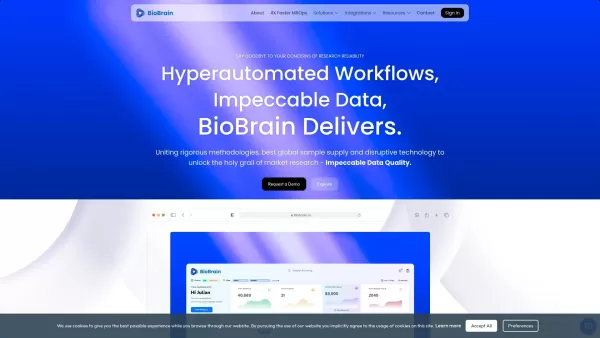 BioBrain Insights MROps Platform