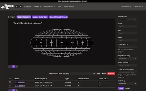 GOATS with ANTARES Integration - Chrome Extension
