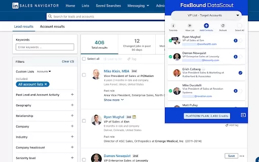 FoxBound DataScout - Chrome Extension