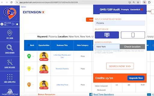 GMB Crush Chrome AI Assistant - Chrome Extension