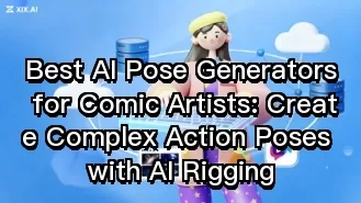 Os melhores geradores de poses com IA para artistas de quadrinhos: crie poses de ação complexas com rigging por IA