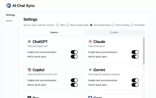 AI Chat Sync