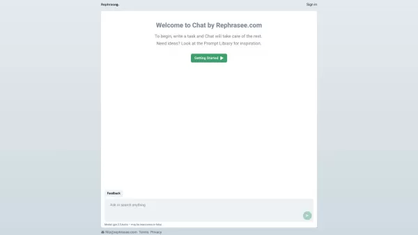Rephrasee – Powered by AI