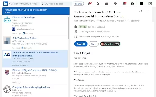Spence AI Career Co-pilot - Chrome Extension