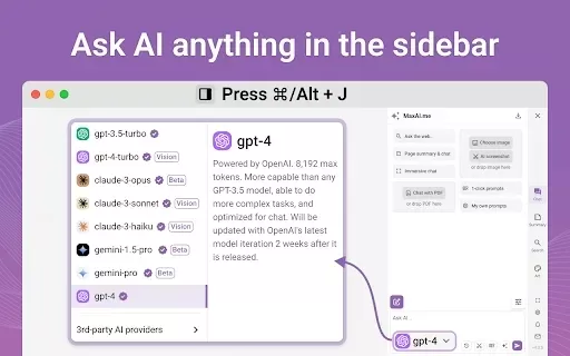 MaxAI.me: Use 1-Click AI Anywhere