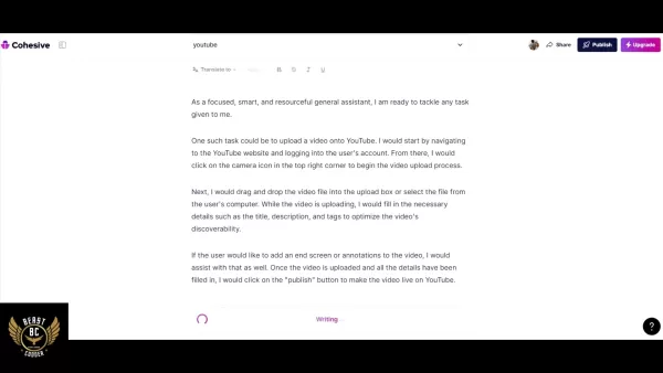 Refining and Publishing