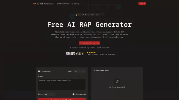 AI Rap Generator